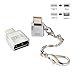 Produktbild teepao Metall silber usb3.1 Micro USB Buchse an der U89 Stecker Adapter