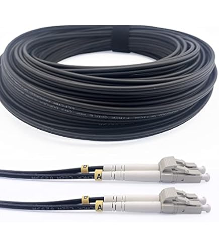 Cavo Fibra Ottica DIGITUS OM3 LC-ST Duplex 1m - Turchese, Per Reti 1/10/40/100 Gbit/s