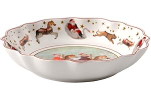 ‎VILLEROY & BOCH Villeroy & Boch – Annual Christmas Edition, miska mała, edycja 2024, porcelana Premium, ekskluzywny przedmiot kolekcjonerski, 16,5 x 16,5 x 3,5 cm