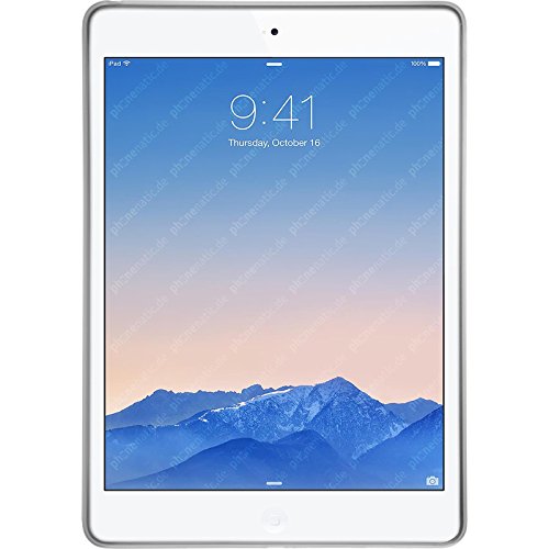 PhoneNatic Case für Apple iPad Air 2 Hülle Silikon clear X-Style Cover iPad Air 2 Tasche + 2 Schutzfolien - 2