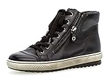 gabor schuhe ballerina schwarz Absatz: Flach, Absatzhöhe: 0.7 cm, Schafttyp: Halbschaft