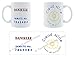 Produktbild Danielle Cloud 9 Institute of Sanity Inmate Tasse-Buchse, Name personalisierbar, Geschenkidee