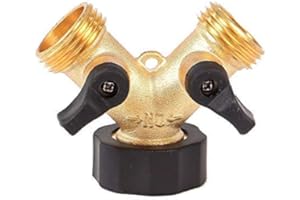 Soytich Kanana 2-voies Y-Distributeur pour Zulaufschläuche, 3/4 Pouces pour Connexion de 2 Appareils (YV03)