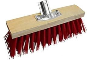 DOMERGUE Balai de cantonnier 32cm rouge