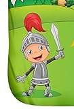 Aminata Kids – süße Kinderbettwäsche Bettwäsche Kinder Ritter 100×135 cm KINDERBETTGRÖSSE Baumwolle Ritter Jungen Drache Ritterburg bunt - 6
