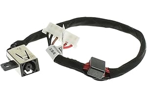 LPUK Connecteur d'Alimentation Presa di Ricarica Compatibile con dell Inspiron 5451 5455 5458 5459 15 5551 5555 5558 5559 P51F P64G Vostro 3458 3459 15 3558 P52F p/n: DC30100UD00 DC30100UH00 KD4T9