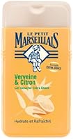 Le Petit Marseillais Gel Douche Extra Doux Verveine et Citron 250 ml Lot de 3