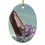 Ornamento cerámico: añade fotos familiares, imágenes y personales. Trae un montón más de alegría de vacaciones a tu árbol con una personalización