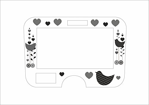 Pellicola Protettiva per Display per Monsieur Cuisine Connect Galline NERO