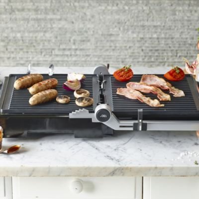 Lakeland Klappgrill, 5 Höheneinstellungen, hochwertige Grillplatten, 90 – 230 ᵒC - 4