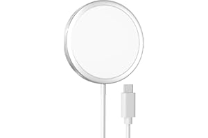 AOGBDVB Cargador Inalámbrico Magnético para iPhone, 15W Carga Inalámbrico Rápido Compatible con iPhone 14/15/13/12/11 Pro XS MAX XR X Series y para Watch 2/3/Pro, Cargador de Inducción para Samsung Galaxy