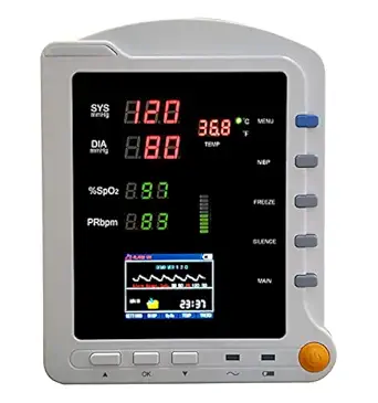 Bos Medicare Surgical Contec Brand 3 para patient monitor CMS 5100 1 Year Warrenty Radiation Monitor