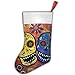 Produktbild Have you shop Classic Christmas Stockings - Dead Sugar Skull Print Fireplace Decoration