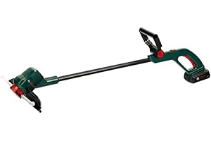 Theo Klein 2774 Bosch Cortacésped Easy Cut, Juguete Adecuado para niños. Función de Sonido y luz, con Cabezal de Corte Giratorio e Iluminado, Juguete para niños a Partir de 3 años