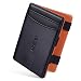 Produktbild WinCret Geldbeutel Männer Slim Magic Wallet - Leder Klein Geldbörse Herren mit Reißverschluss-Münzfach - RFID-Schutz Kleines Portemonnaie Mini Portmonaise