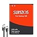 Price comparison product image SUNZOS Galaxy S3 Battery, 2100mAh Li-ion Replacement Battery for Samsung Galaxy S3 GT-I9300 (EB-L1G6LLU),GT-I9305 LTE, T999 (T-Mobile), I747 (AT&T), I535 (Verizon), L710 (Sprint), [Not for S3 mini]