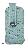 Multipencase Milan Chips Estuches, 23 cm, 2.6 Litros, Gris