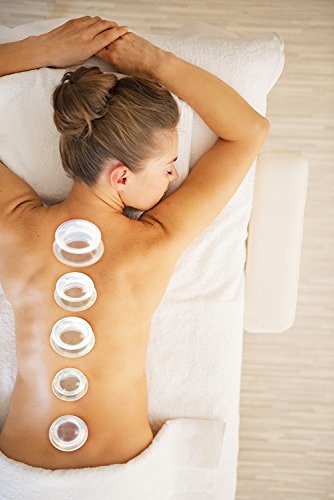 Silikon Schröpfen Set mit Schröpfen Buch – 5 Cup Professionelle Schröpfen Massage Kit für Muskel Schmerzen, Schmerzlinderung, Verletzung Recovery, Toning & Cellulite, Gewichtsverlust - 3