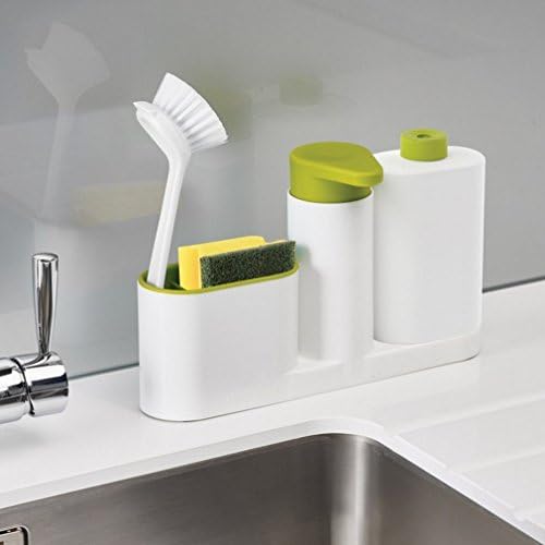 Kitchen Bathroom 3 Piece Sets Multifunctional Storage Box for Soup of Clean soap Dispenser Cleanser