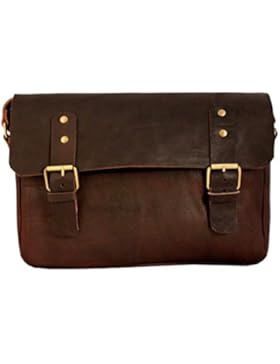 Ledertasche Umhängetasche Crossbody Leder Tasche Vintage Messenger