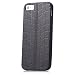 Produktbild iCues Apple iPhone 5/5S/SE TPU Reifen Cover - Schwarz - Aus flexiblem TPU + Displayschutzfolie