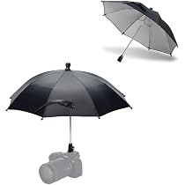 Parapluie Pour Appareil Photo - Protection Pluie Et Soleil - Portable, Léger, Pour Extérieur (50 Cm) - 2