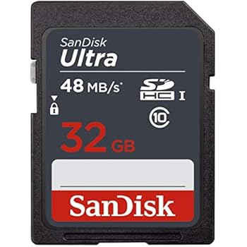 SanDisk Ultra 32 GB SDHC Class 10 Memory Card up to 48