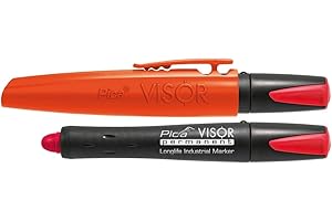 PICA 990/52/SB - Marcador industrial VISOR Permanente Blanco en blíster