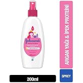 Johnson's Baby Işıldayan Parlaklık Kolay Sa&ccedil; Tarama Spreyi 200 mL