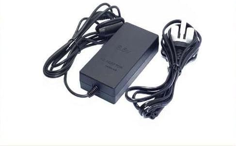 The Gamers Choice Sony PS2 Slim-line Console Compatible Replacement AC Adapter