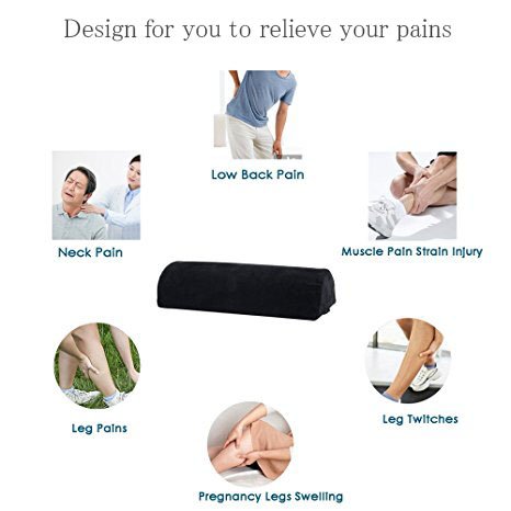 Memory Foam Bolster Pillows For Sleeping Neck Sciatica