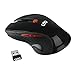 Produktbild Wireless Maus, COO 2.4GHz 1600 DPI Gaming Maus Business Maus Wireless Mouse, 6 Tasten Optische Mäuse mit USB Nano Empfänger Für PC Laptop iMac Macbook Microsoft Pro USW. (Schwarz)