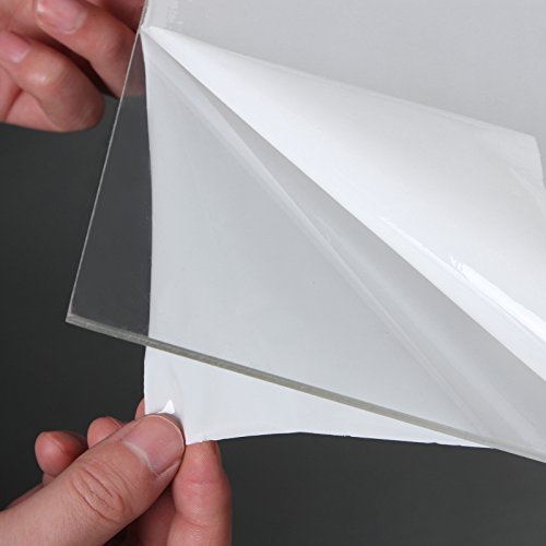 Songmics 125 x 75 cm Vordach Überdachung Transparentes 3 mm GVH128 - 4