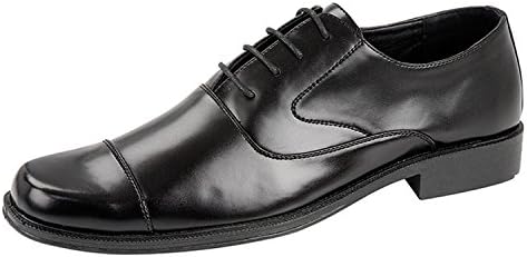 Saustyles Mens Boys Lace Up School Work Office Formal Party Wedding Pumps Boots Shoes Size 7-12