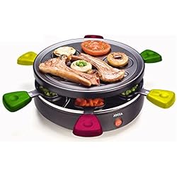 Appareil à raclette plancha et grill 6 personnes