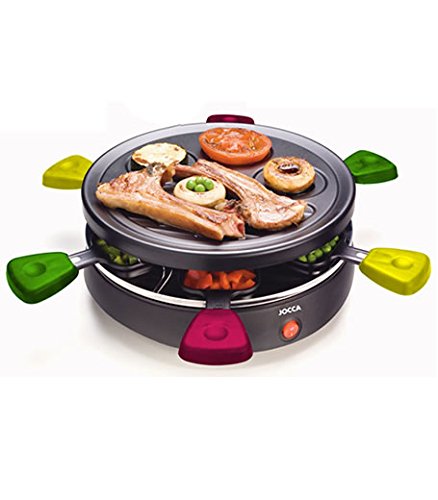 Appareil à raclette plancha et grill 6 personnes