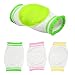 Goodlucky365 6 Pairs Anti Slip Baby Socks Girls with 3 Pair Baby Knee Elbow Pad Crawling Safety Protector for 8 - 36 Months