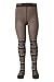 Melton Unisex Mini Cars Unisex Baby Tights 3 - 6 Months Dark Brown