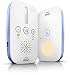 Produktbild Philips Avent SCD501/00 Babyphone – vigilabebé (DECT, 300 m, 50 m, blau, Farbe Weiß,-Stunden-, 10 – 40 °C)