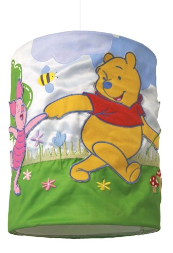 Winnie Puuh Patchwork Stoff-Lampenschirm