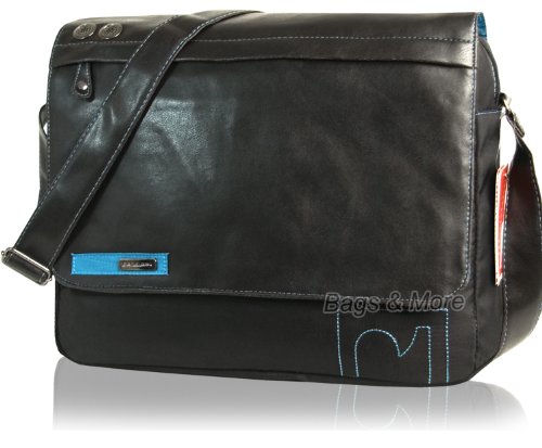 DANIEL RAY Umh  ngetasche BOUND Schultertasche Laptop Tasche Schwarz
