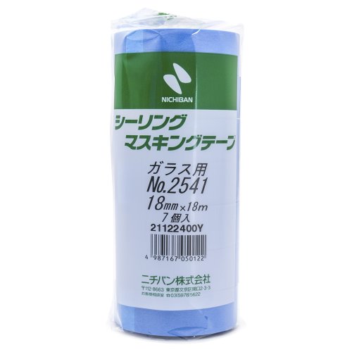 7 volumes cas 18mm x 18m 2541-18 NICHIBAN _tanch_it_ du ruban adh_sif pour le verre (japon importation)