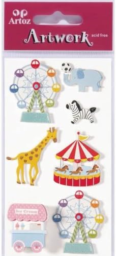 Circus And Animals Craft Embellishment
