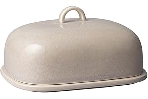 Like. By Villeroy & Boch – Perlemor Beurrier Beige, Compatible Micro-Ondes, Porcelaine Haut De Gamme