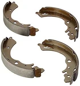 UNO MINDA BS1003 Brake Shoes Rear for EECO/Versa/Van/Omni Cargo (Set of 4)