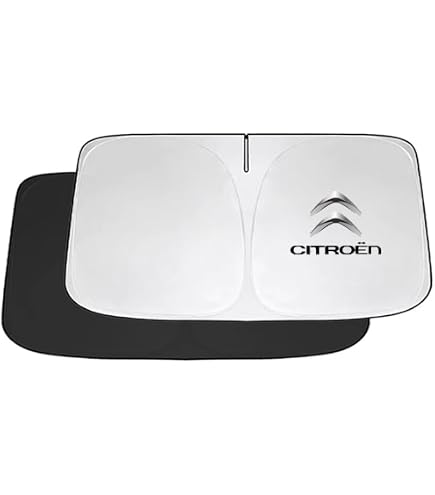 ClimAir Déflecteurs Latéraux Noir Sur Mesure Compatible Citroën C4 III 2020 - Portes Avant, Verre Acrylique Haute Qualité