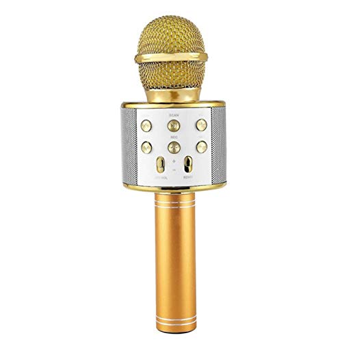 Preisvergleich Produktbild Bluetooth Wireless Mikrofon Handheld Karaoke Mikrofon USB KTV Player