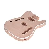 Der Gitarrenkörper hat eine polierte Oberfläche, sodass Sie auf dieser leeren Oberfläche nach Belieben einzelne Muster dekorieren und zeichnen können.