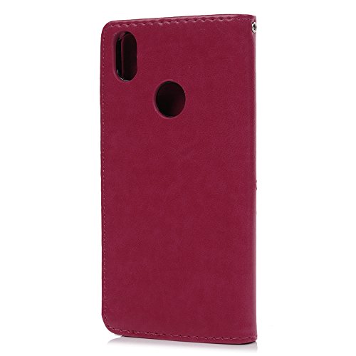 Funda BQ Aquaris X   BQ Aquaris X Pro Carcasa Libro de Suave Cuero PU Premium - Mavis s Diary Carcasa Con TPU Silicona Case Interna Suave Soporte Plegable Ranuras para Tarjetas y Billetera Cierre Magn  tico - Color Rosada