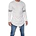 Produktbild ODRD Hoodie Sweater Herren Mode Herbst Herren Slim Langarm Shirt Gestreiftes Hemd Bluse Top Langarm Pullover Shirt Strickpullover Strickwaren Outwear